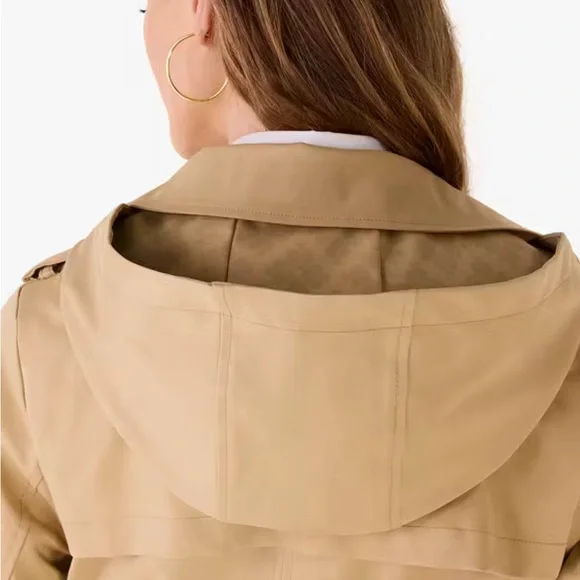 Kate Spade Classic Trench Coat NWT size XS - Picture 3 of 9